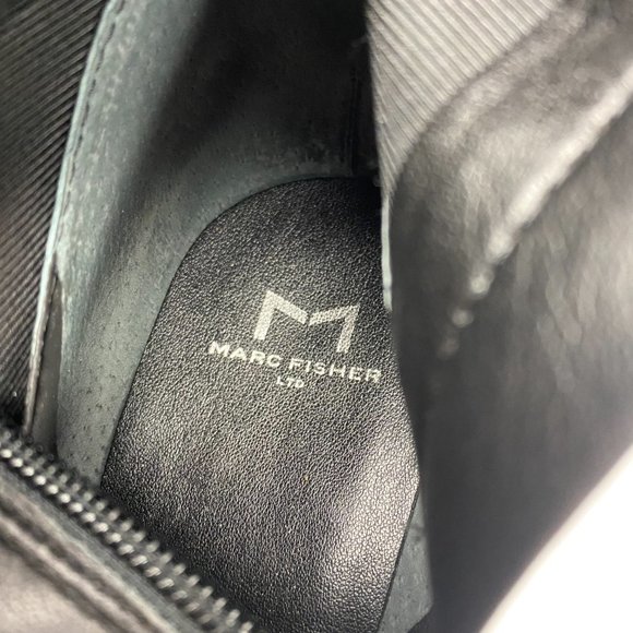 Marc Fisher Bradlee Over-The-Knee Leather Boots – Black | Size 9.5 - Picture 9 of 13